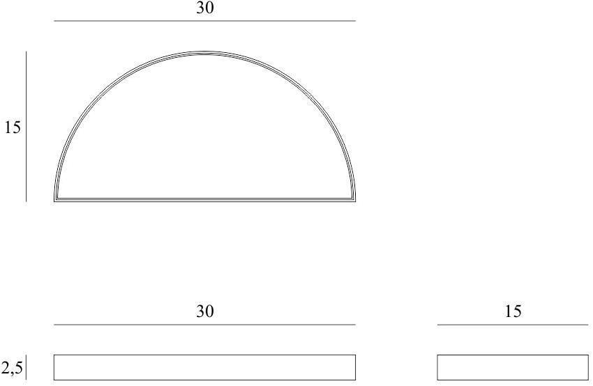 Ethnicraft Круглый стеклянный поднос декорированный вручную Gilded layers 20541 - Вид №3