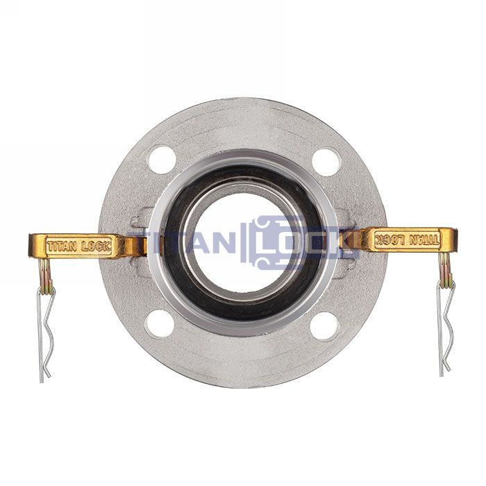 Камлок алюминиевый тип FC, розетка с фланцем 6", TL600FCAL TITAN LOCK  - Вид №6