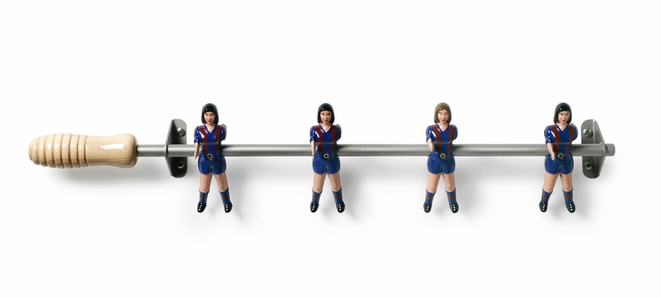 058572 Вешалка 4, футболистки Барселона RS Barcelona Champions Santreyd 