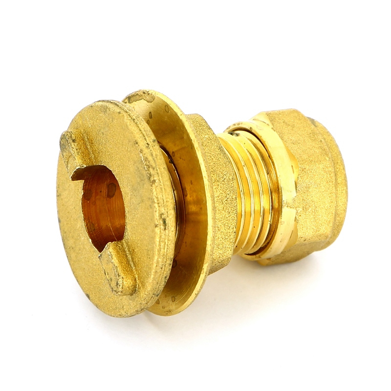 Выпуск резервуарный обжим с фланцем и контрагайкой TIEMME 15 1100117 - Вид №2