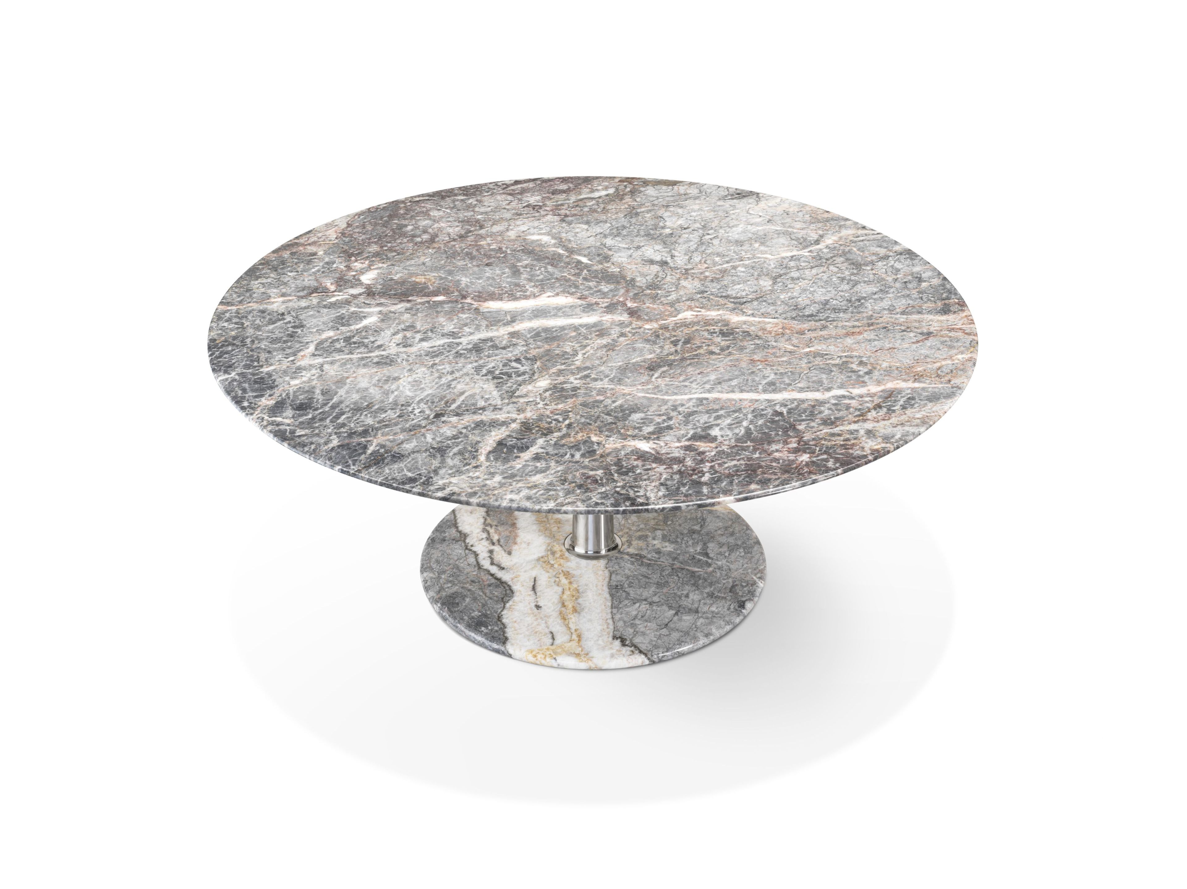 Круглый мраморный стол GHIDINI1961 ARNOLD ARCH-00024151 - Вид №3