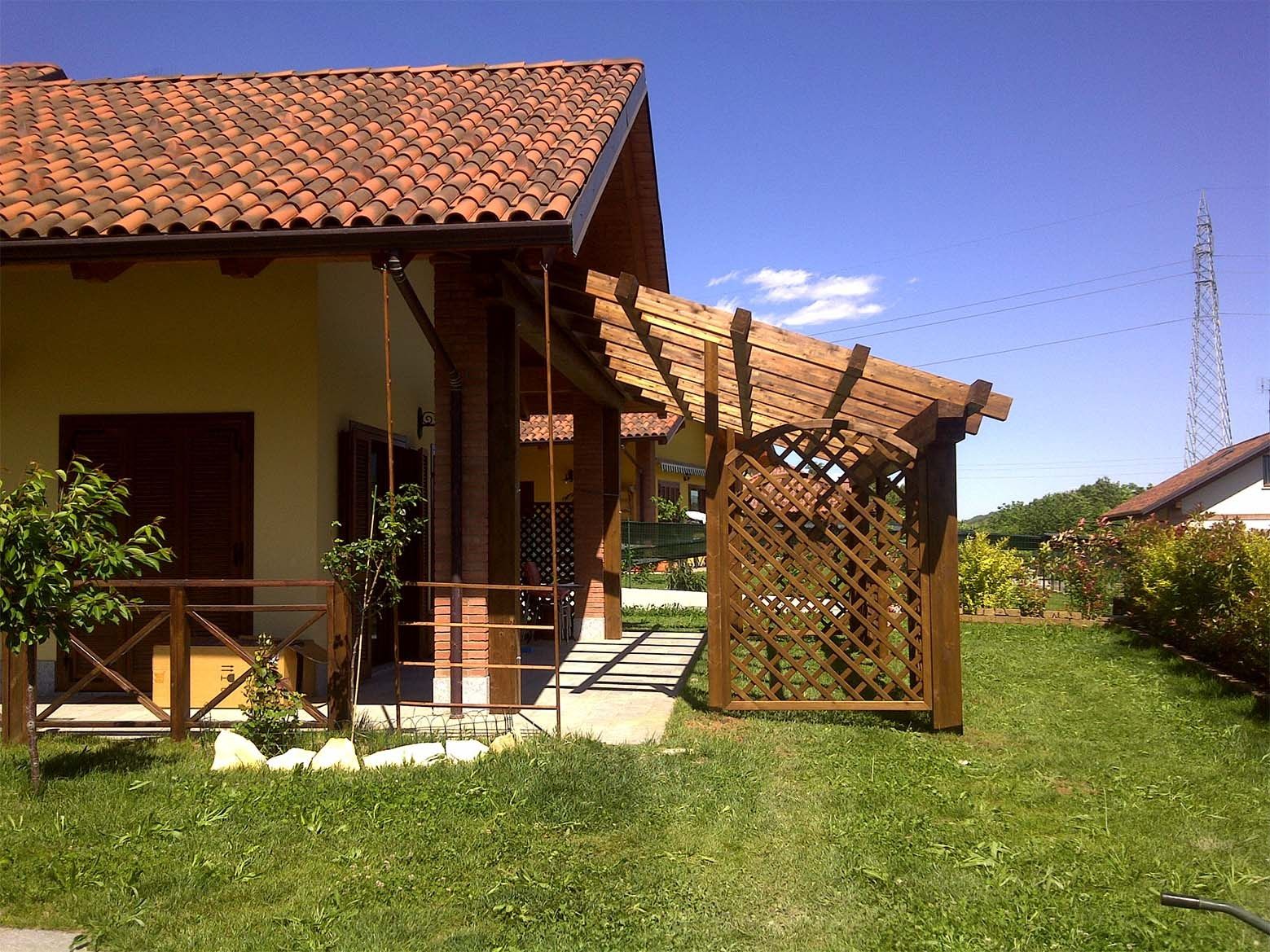 Деревянный навес / пергола INDUSTRIA LEGNAMI TIRANO ILT MONTANA Wood ARCH-00031633 - Вид №14