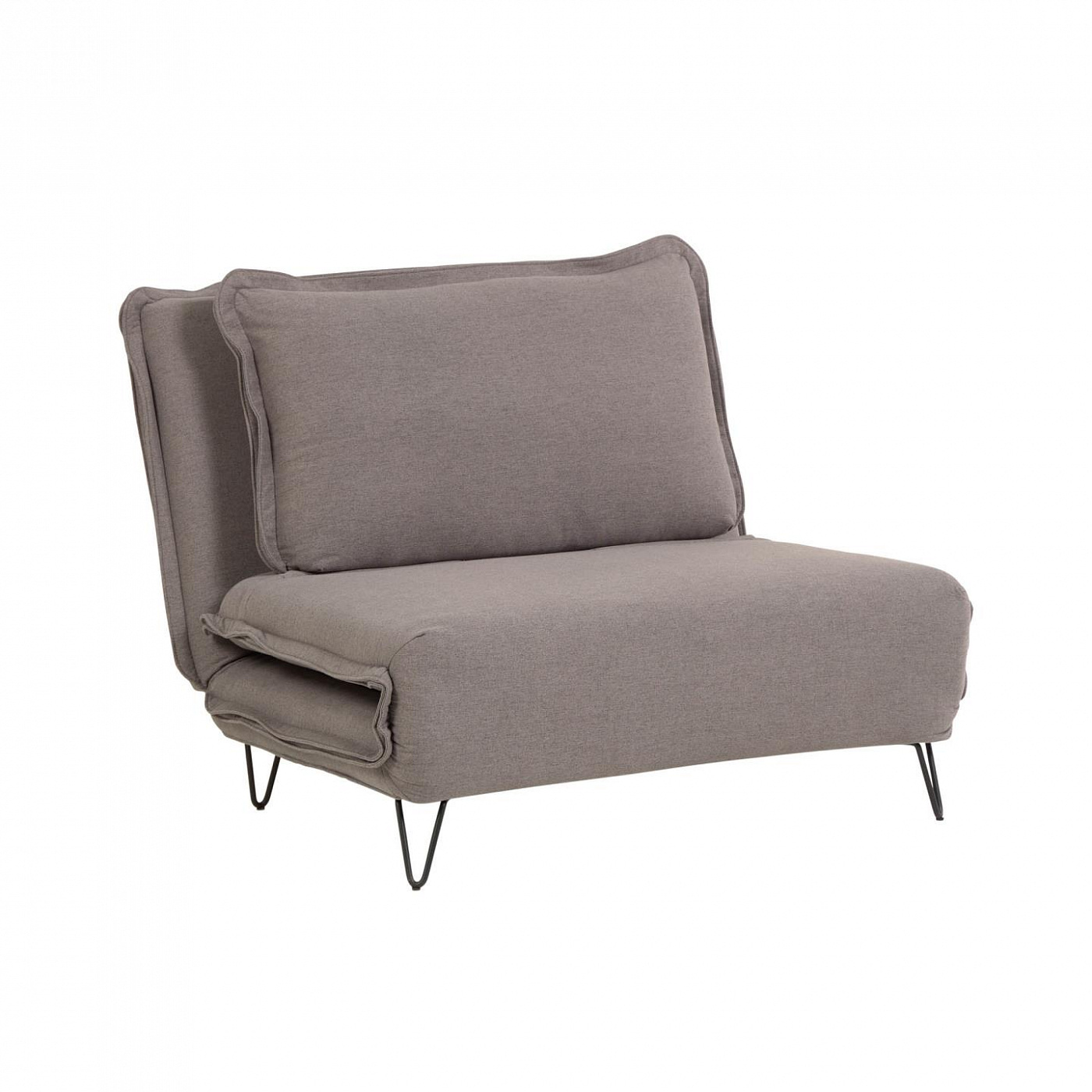 091502 Диван-кровать серый 105 cm La Forma Miski  - Вид №2