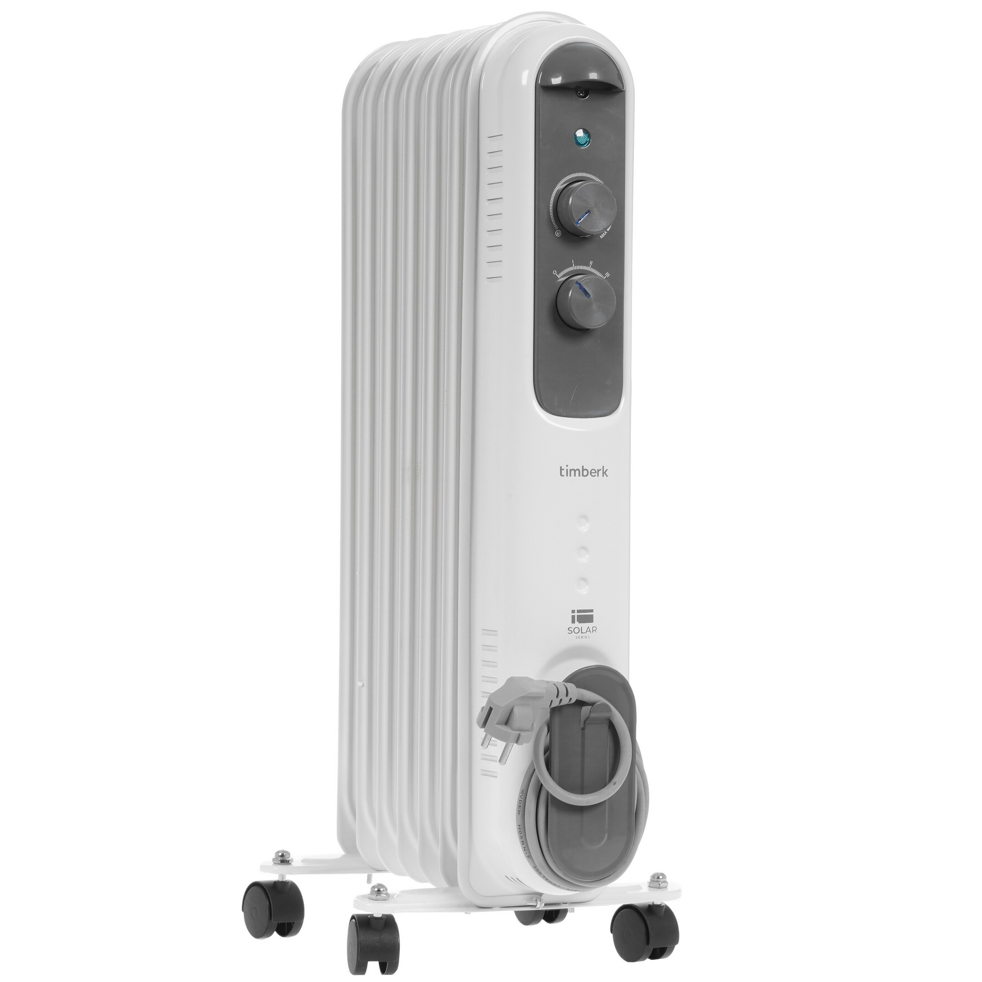5334494 Масляный обогреватель Timberk TOR 21.1507 DC белый STDN-0071970