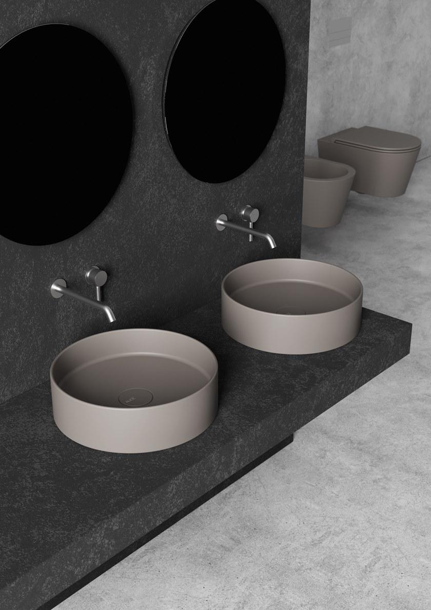 31140101 Накладная раковина на столешницу  овальная Alice Ceramica Hide - Вид №2