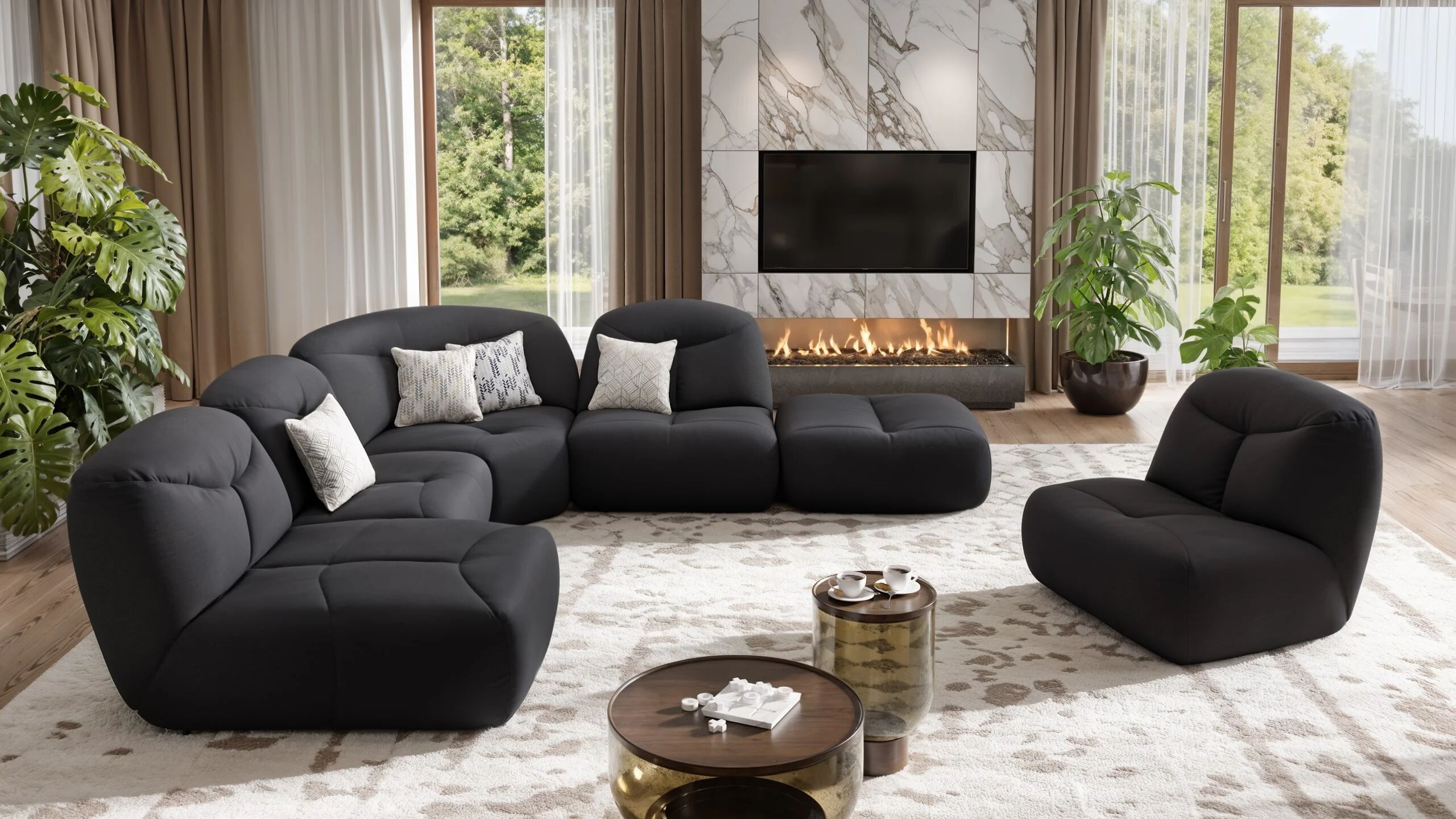 Тканевое кресло Sofanella Molise ARCH-00046142 - Вид №3