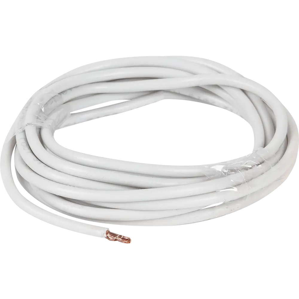 Кабель силовой ОРЕОЛ ПуГВнг(А)-LS 2,5 мм² белый для электромонтажа 83595323 STLM-1409441 - Вид №1