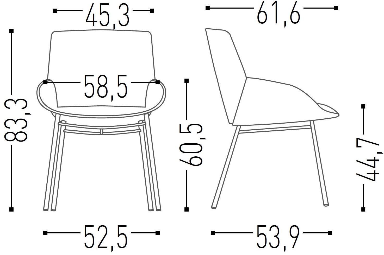 ACTIU Стул из мягкой ткани Noom sun-id-1458898 - Вид №32