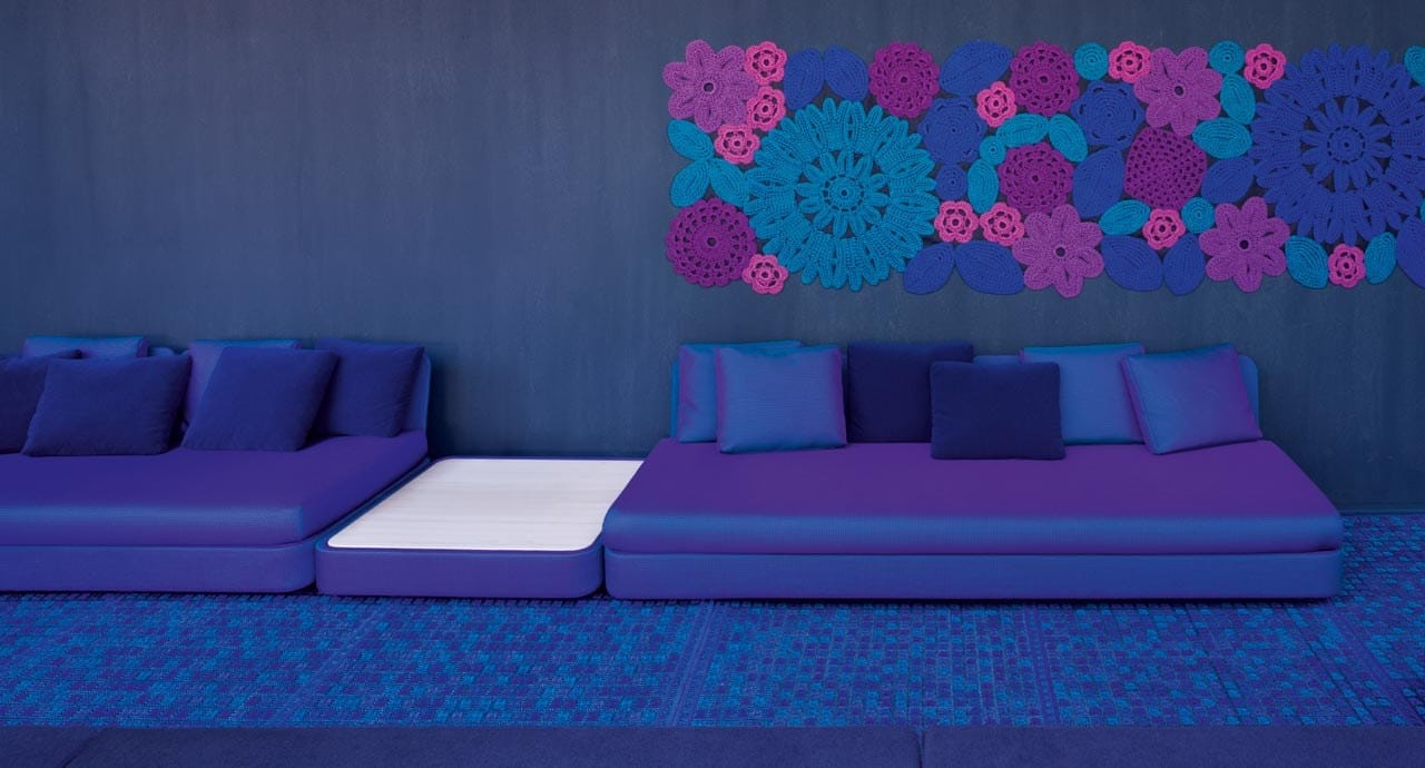 Низкий квадратный журнальный столик Accoya® Paola Lenti Cove ARCH-00058170 - Вид №1