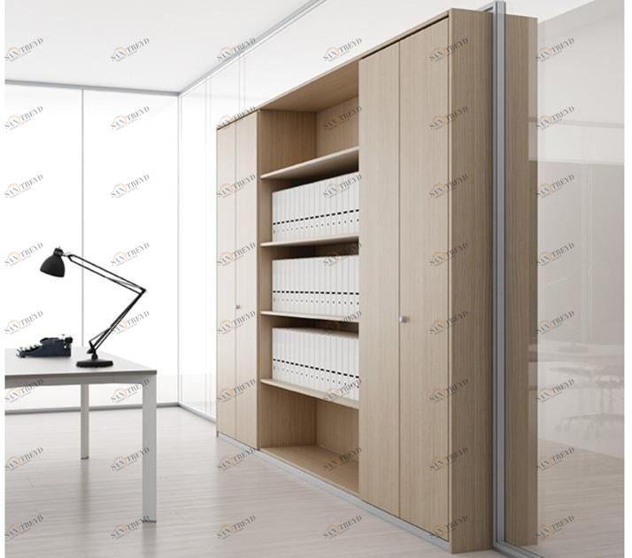 Citterio Высокий офисный шкаф с распашными дверцами sun-id-1346369