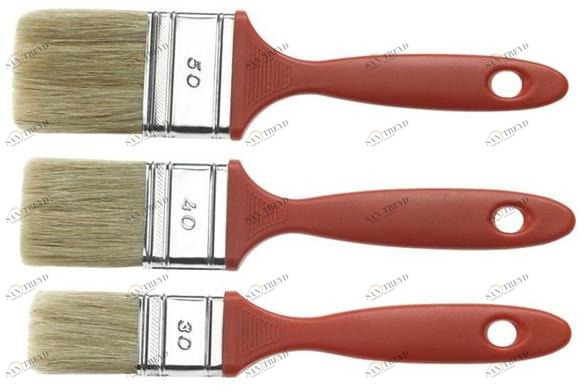 MAURER Кисти со светлой щетиной sun-id-1367100