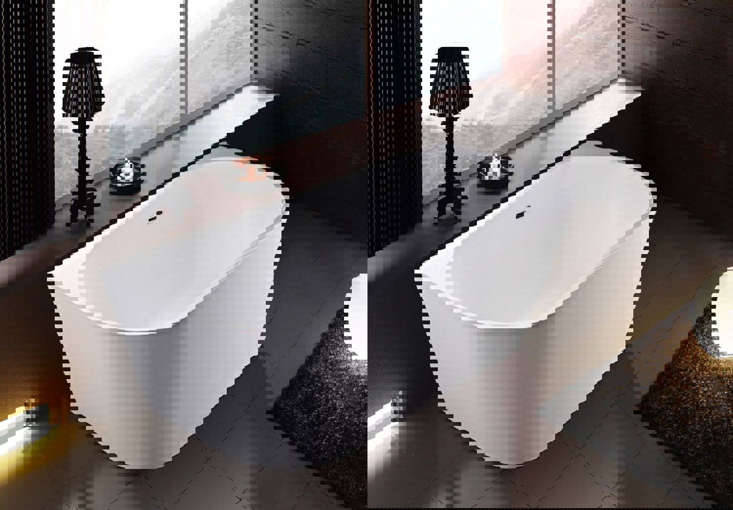 91065262 Отдельностоящая ванна Am AM-206-1700-800 акрил 170х80см STLM-0464959 ART & MAX