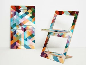 AMBIVALENZ Складной стул из фанеры Fläpps folding chair Fl010020