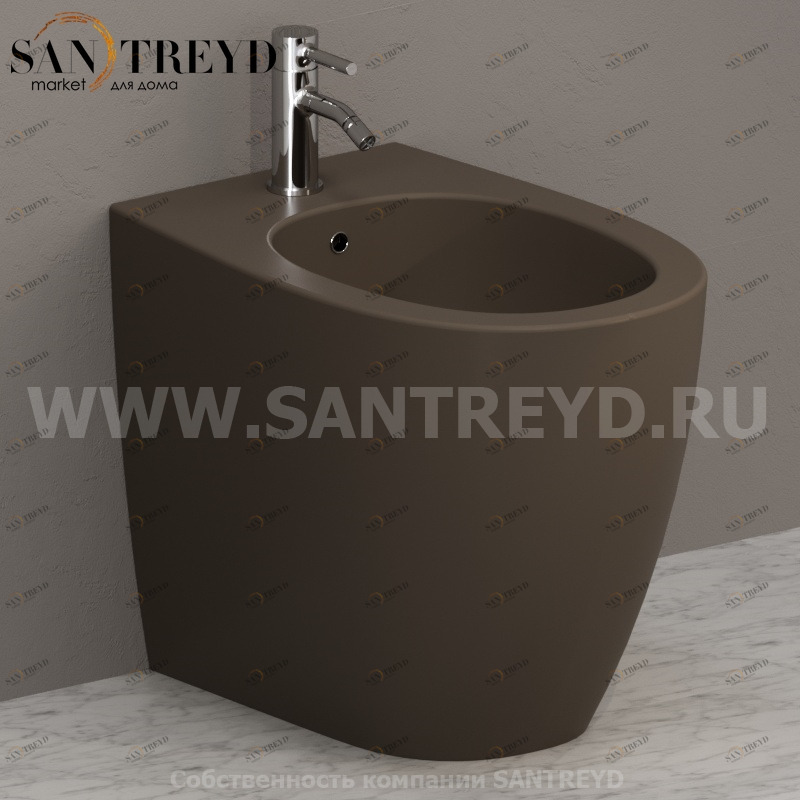 MD011CS Биде напольное 4ALL Ceramica Globo