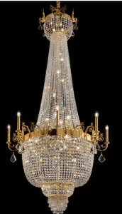 Masiero Подвесной светильник с кристаллами Impero & deco