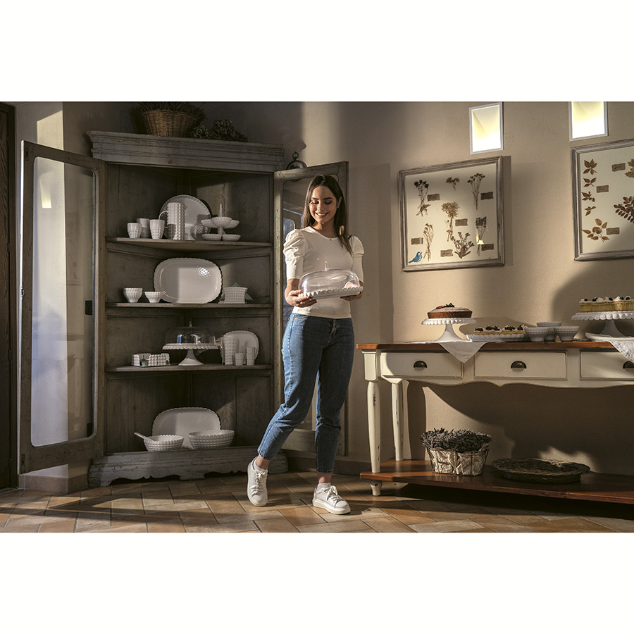 198700156 Подставка для салфеток квадратная, tiffany, молочно-белая Guzzini  - Вид №2