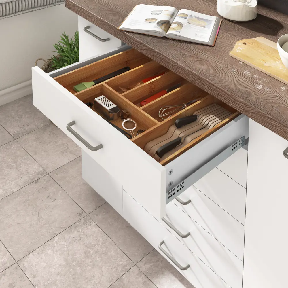 Выдвижной ящик Delinia для кухни 75.2×51.1 см серый ЛДСП 82169304 STLM-0021007 - Вид №2