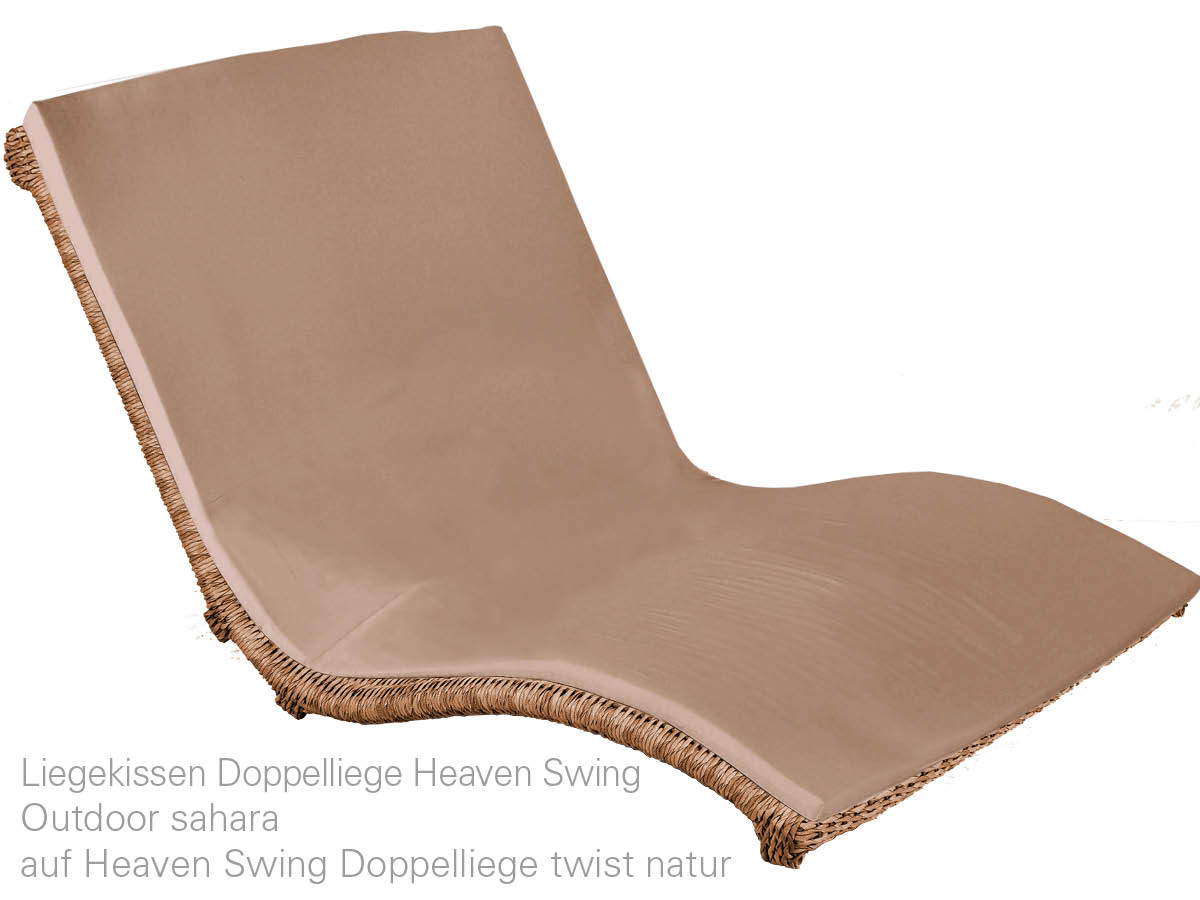 10.00.1443 Подушка для шезлонга двойной шезлонг Heaven Swing Outdoor sahara Mbm  - Вид №2