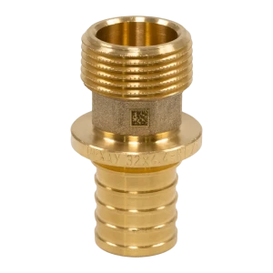 Переходник РЕХАУ для труб 1"х32 мм - латунное соединение систем водоснабжения 89376587