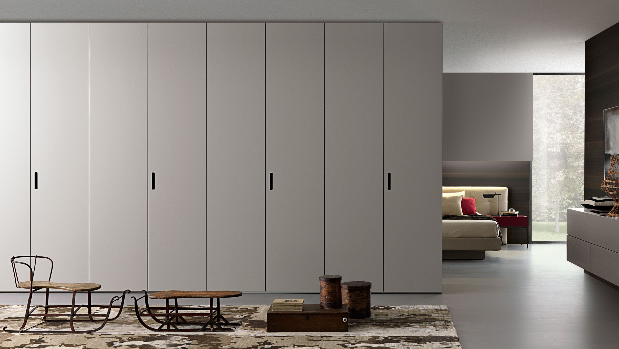 Секционный шкаф с компланарными дверцами MisuraEmme MILANO ARCH-00076133 - Вид №2