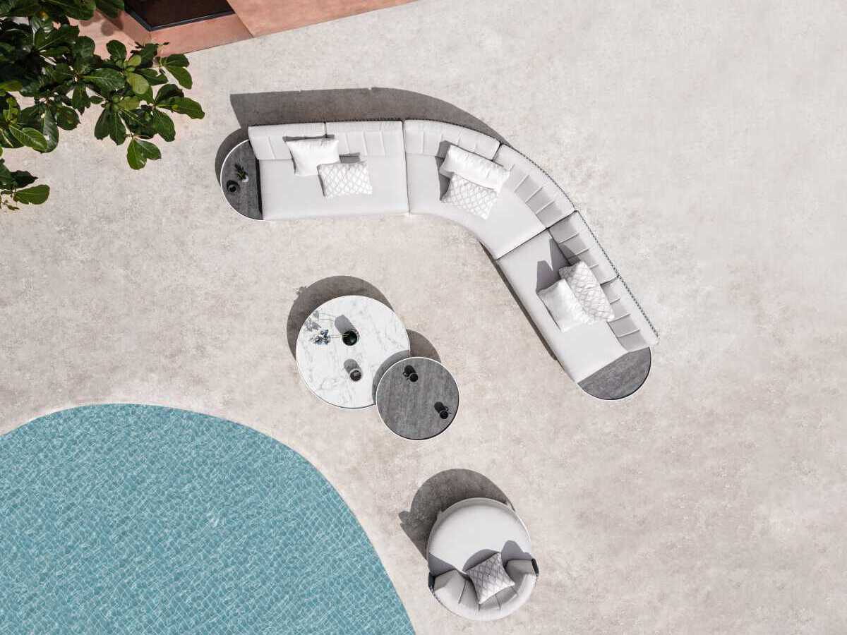 Тканевый модульный садовый диван MAMAGREEN Munia ARCH-00127671 - Вид №4