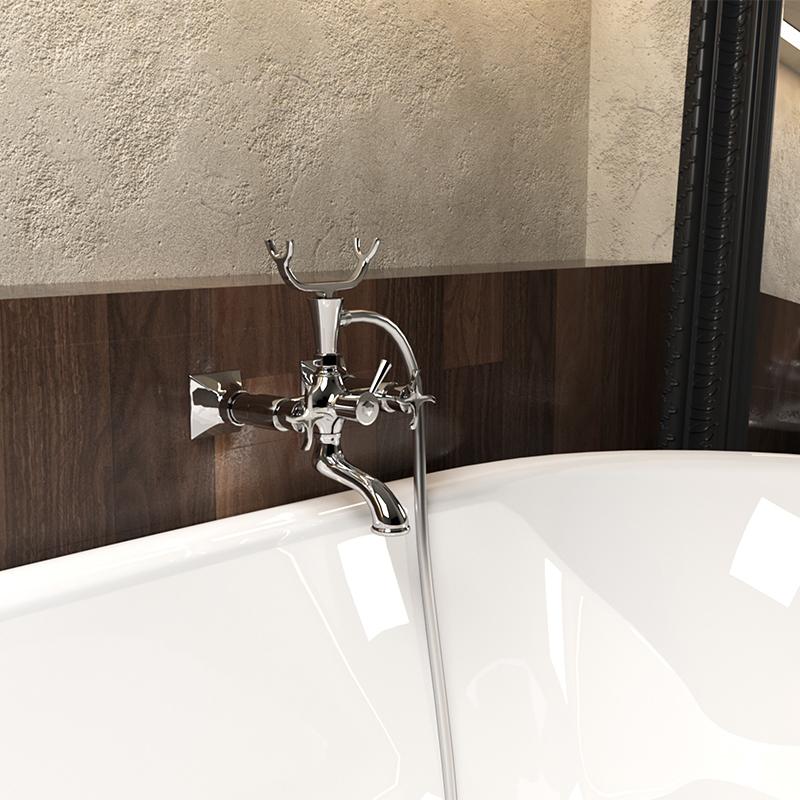 Paini Elix 85CR111LMKM смеситель для ванны  - Вид №1