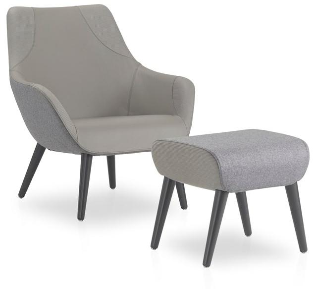 B&T Design Кожаное кресло с подлокотниками Lamy sun-id-1476104 - Вид №3