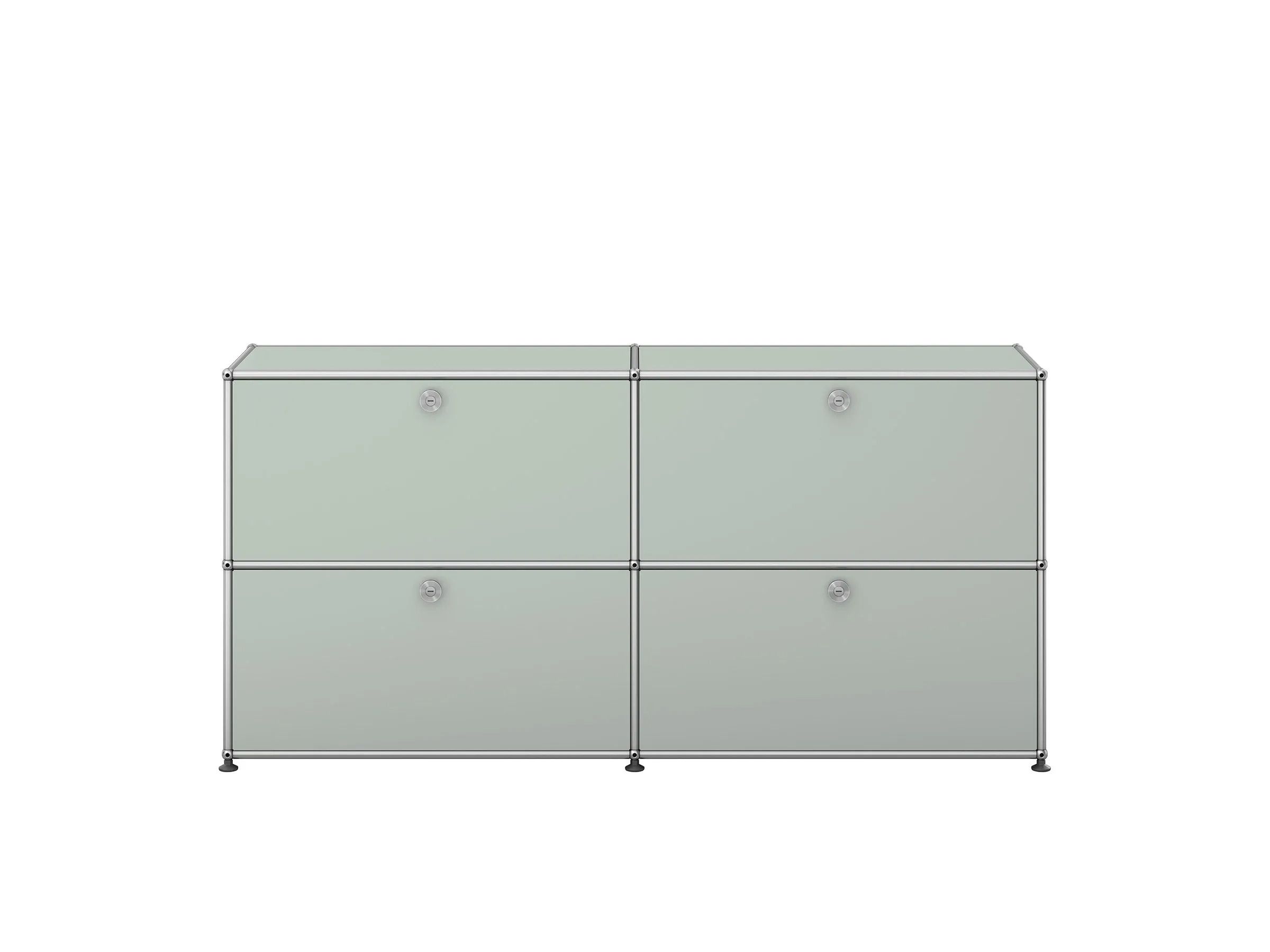 Секционный шкаф из стали с откидной створкой USM USM HALLER ARCH-00094322 - Вид №15