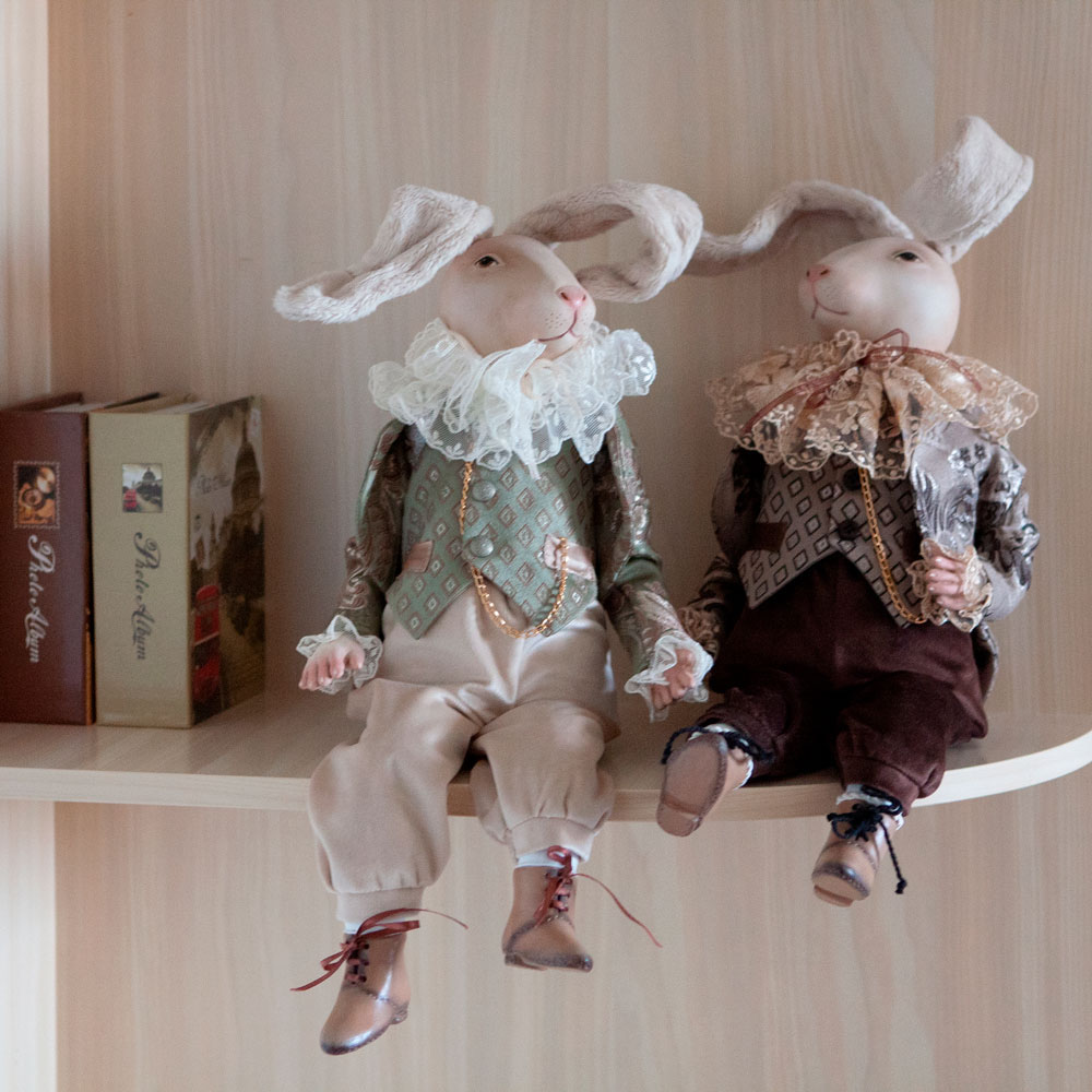 76106 Коллекционная кукла Братец Кролик Олива BOGACHO 4627179651770 - Вид №1