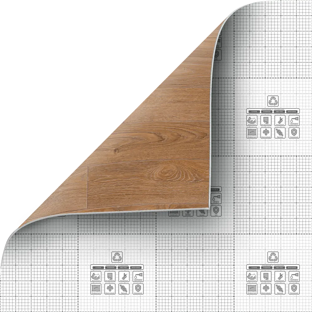 Santreyd Линолеум «Дуб Портофино» с текстурой дерева для интерьеров 84785030 STLM-0055123 - Вид №4