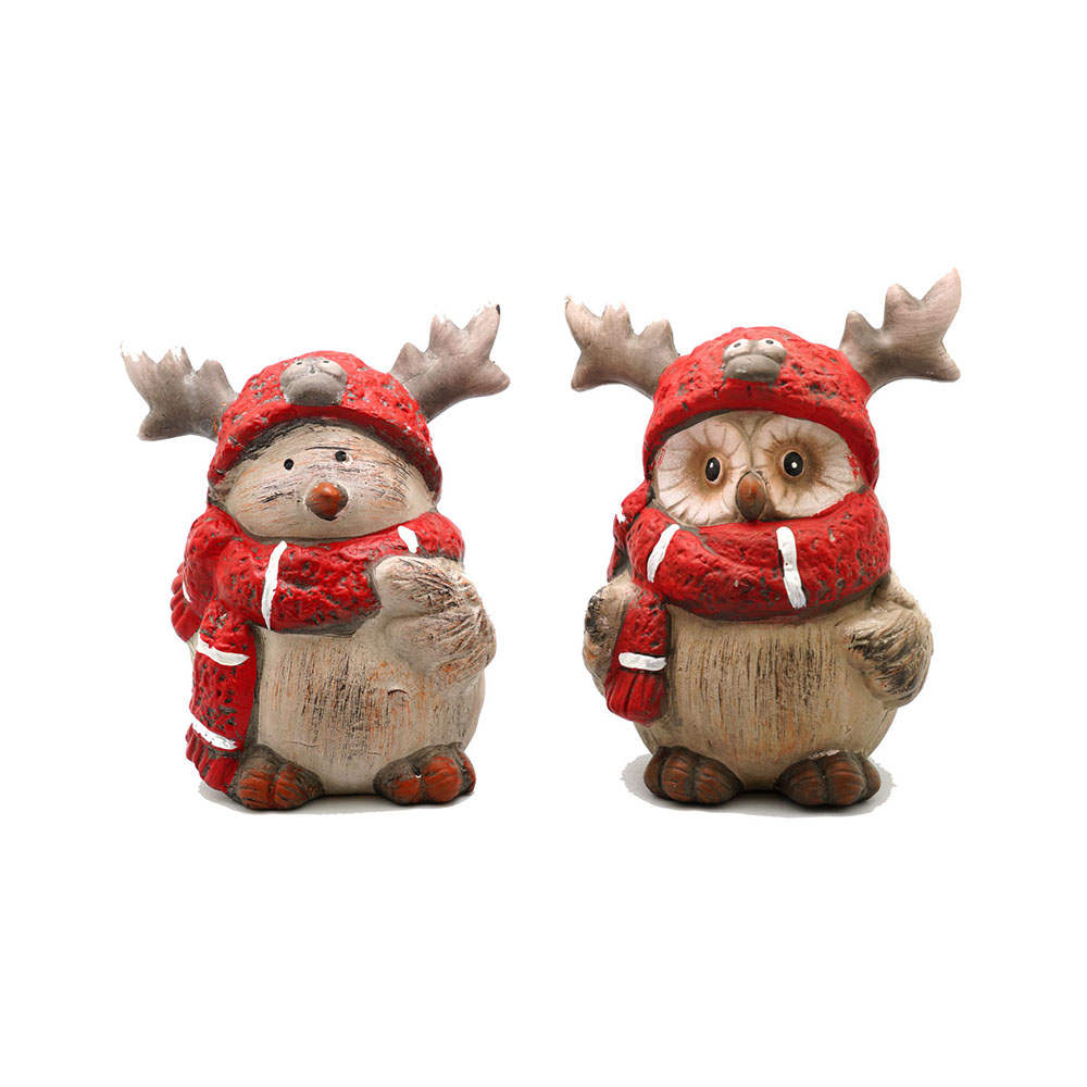 18044 Сова "Рогатик" большая 13.5 х 10.5 х 17.5 см Santreyd 