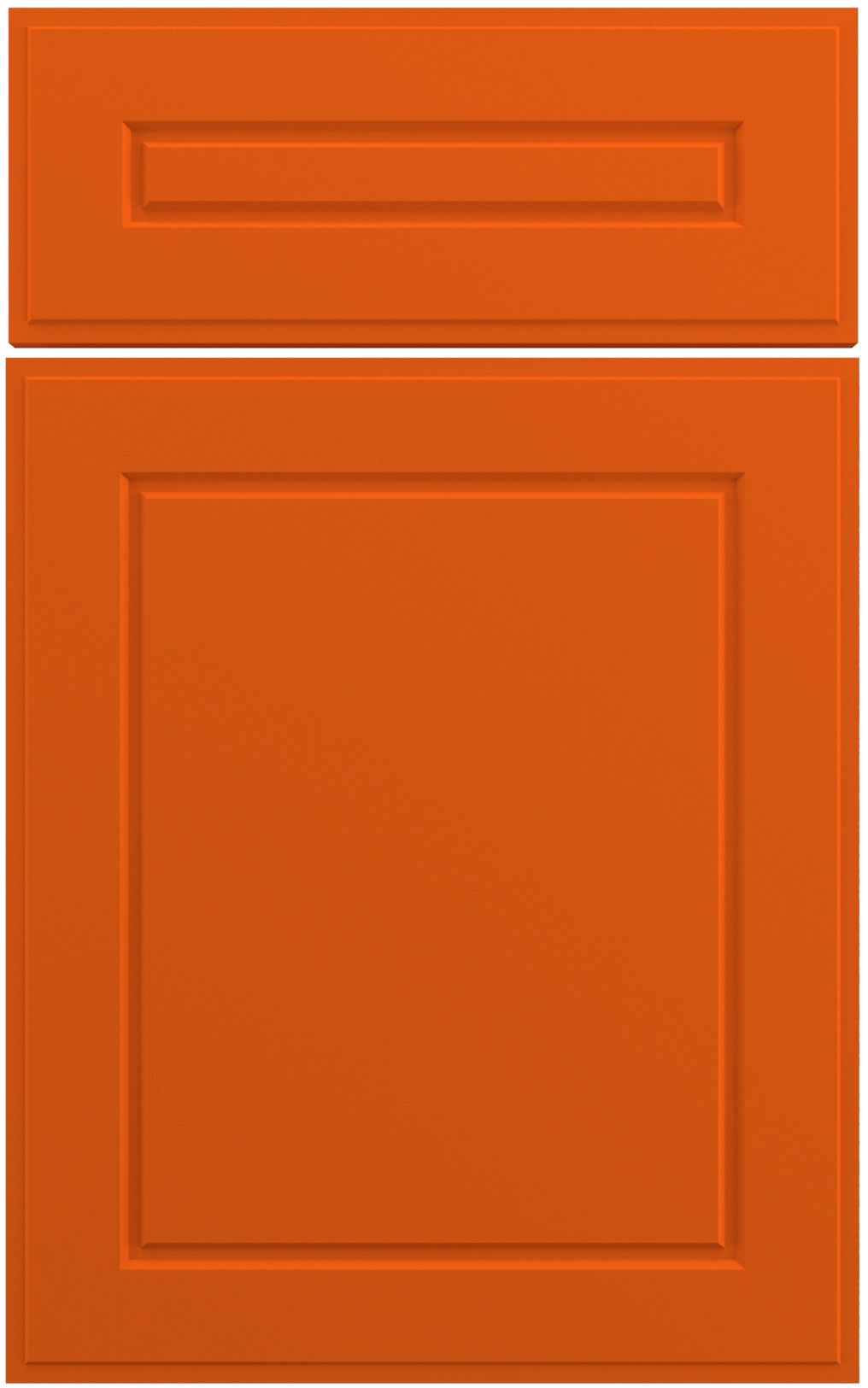 Фасады для кухни Классика Фрезеровка «Петергоф» 503 Оранжевый SIDAK SIST3731-9857