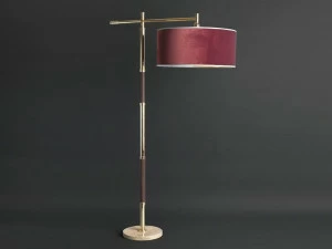 OFFICINACIANI Торшер для прямого чтения Ammos Hl1006fl-1dw