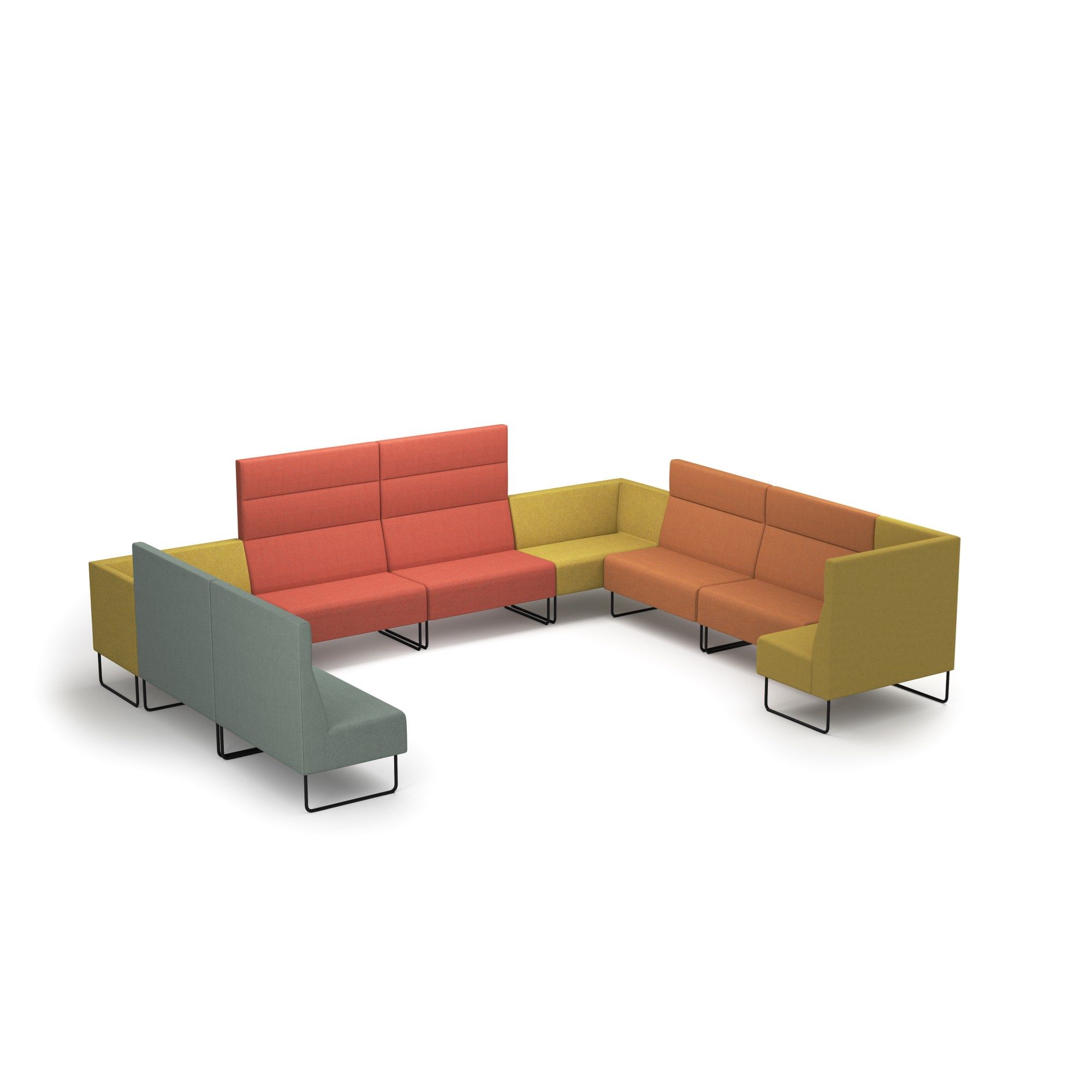 Модульный диван Intuit by Softrend Meeter ARCH-00145856 - Вид №23