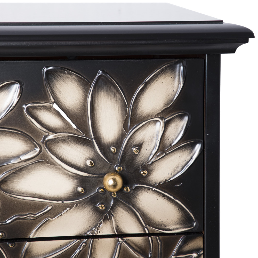 11618 Тумба для обуви Терра-4 (с 4-мя ящиками) Каштан Амбер BOGACHO 4627196590465 - Вид №4