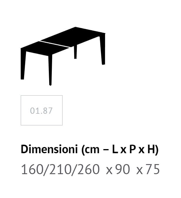Обеденный стол из стали и хрусталя Bontempi Casa CRUZ ARCH-00075618 - Вид №10