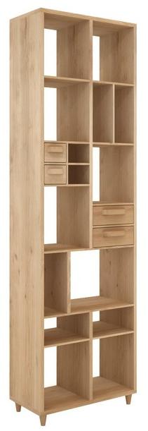 Ethnicraft Открытый книжный шкаф из массива дерева Pirouette sun-id-1442396 - Вид №1