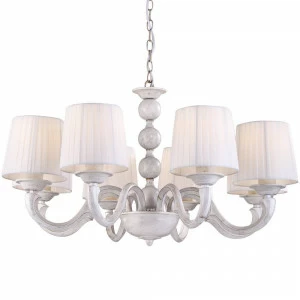 Подвесная люстра Arte Lamp Alba A9395LM-8WG ARTE LAMP ДИЗАЙНЕРСКИЕ, ALBA 056414 Белый