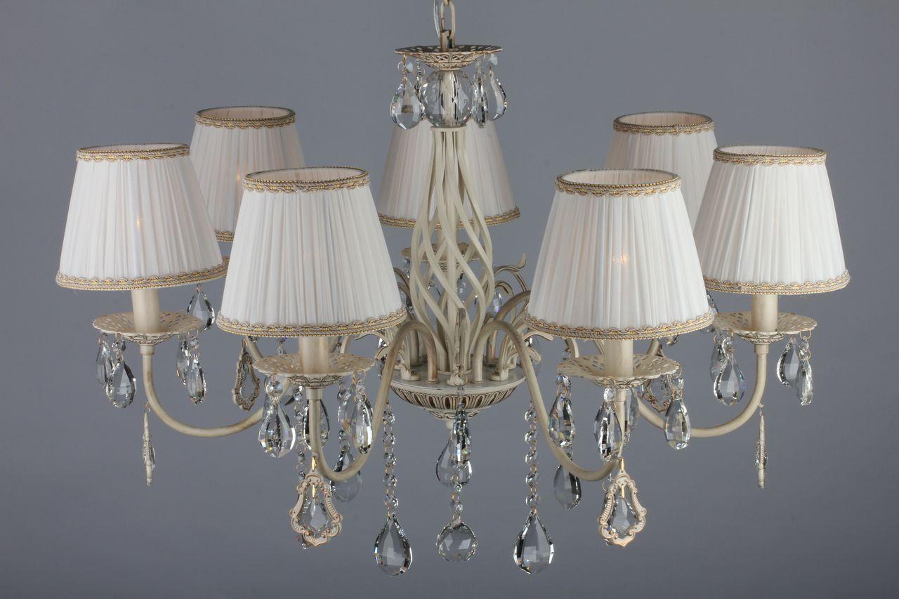 Подвесная люстра Omnilux OML-60803-07 OMNILUX ДИЗАЙНЕРСКИЕ 185494 Белый  - Вид №3