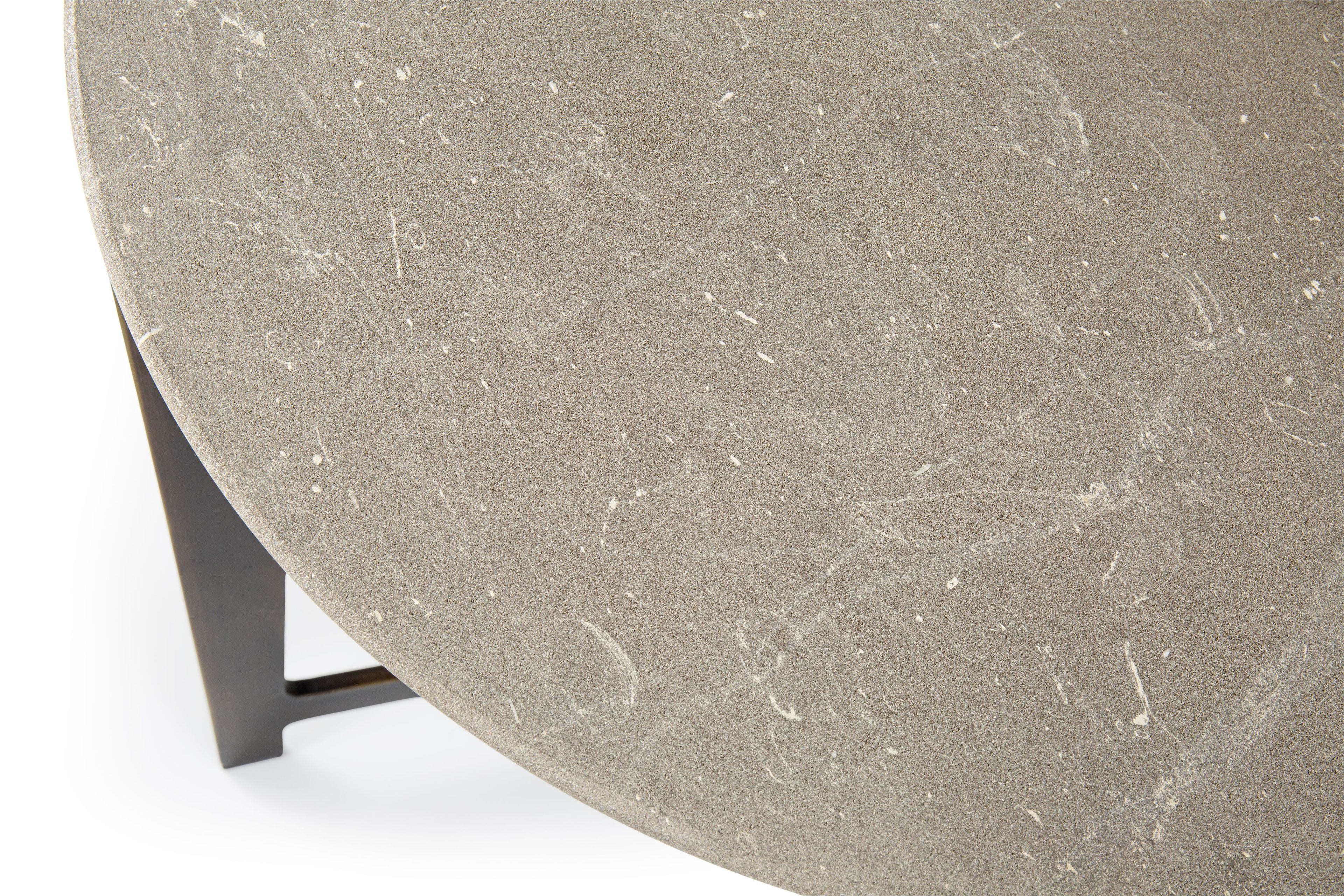 Круглый мраморный журнальный столик для гостиной Borzalino BSeries ARCH-00124369 - Вид №4