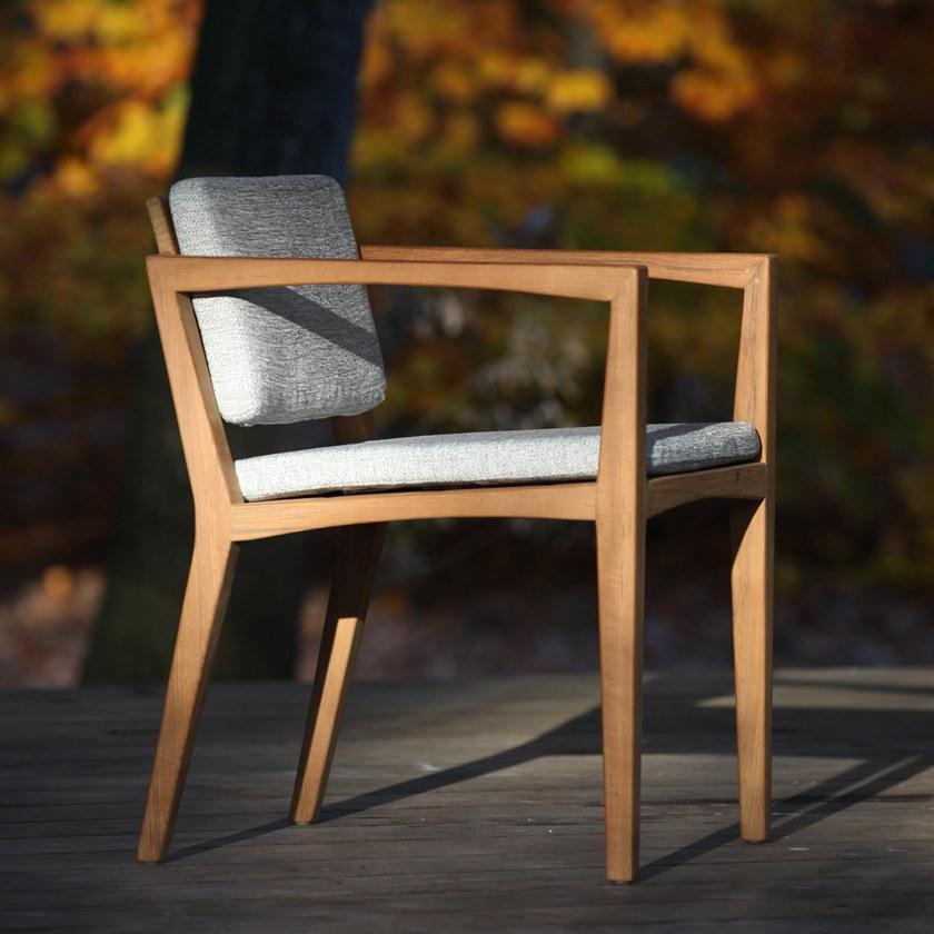 Royal Botania Садовый стул из тика с подлокотниками Zenhit sun-id-1366630 - Вид №3