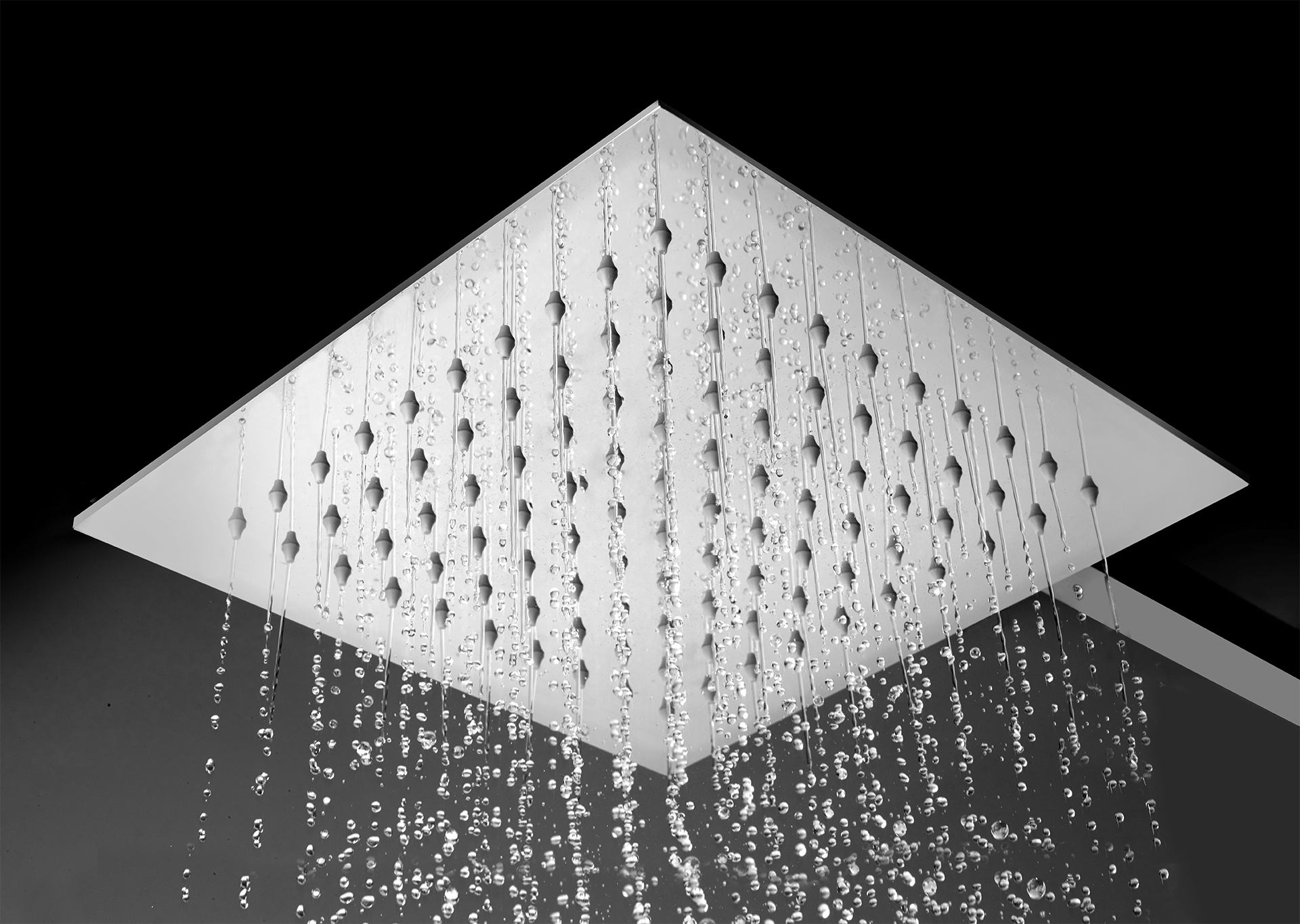 I00873 Потолочный & настенный душ Tetis 200 x 200 mm BOSSINI  - Вид №4