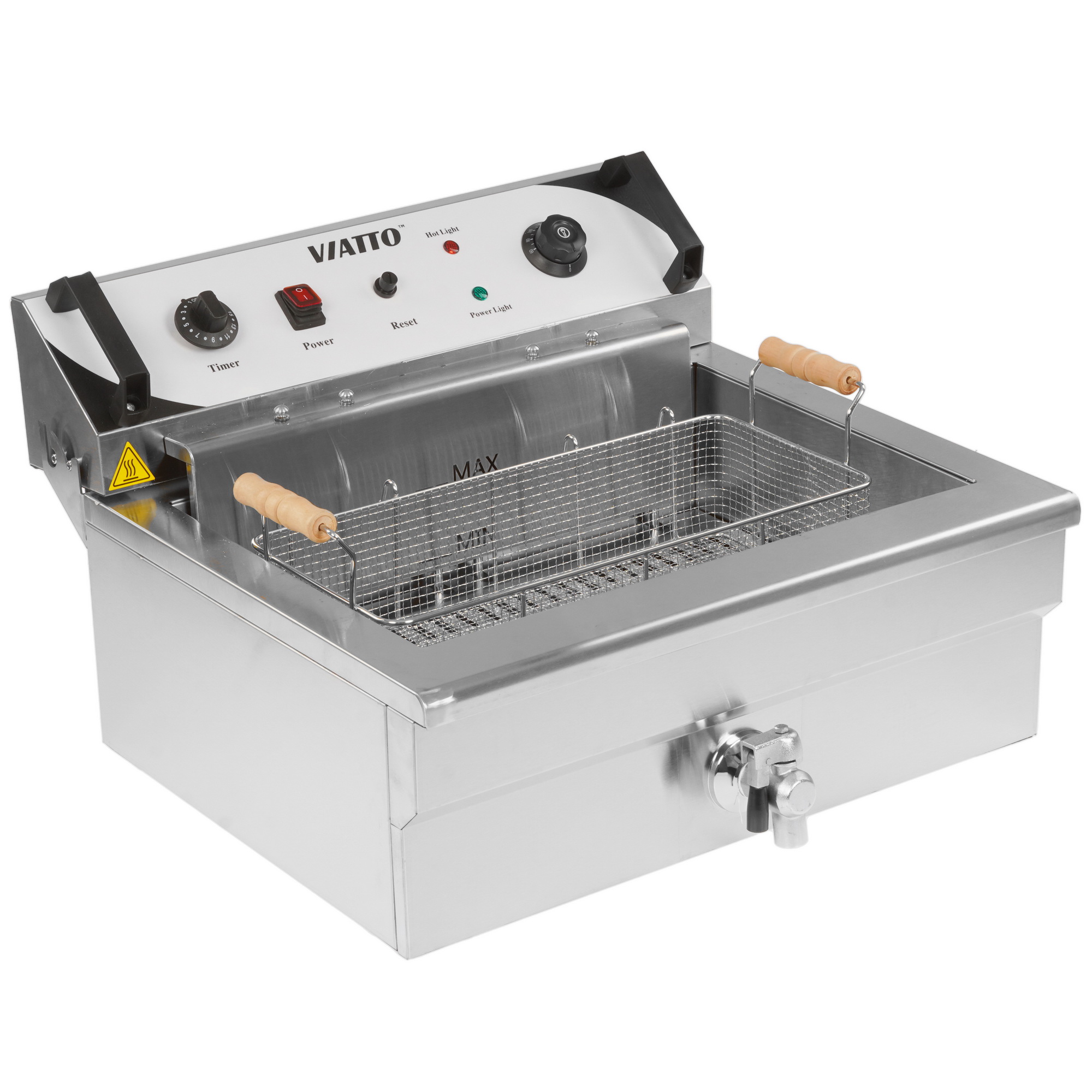 9126323 Фритюрница Viatto VA-MF48 серебристый STDN-0074145