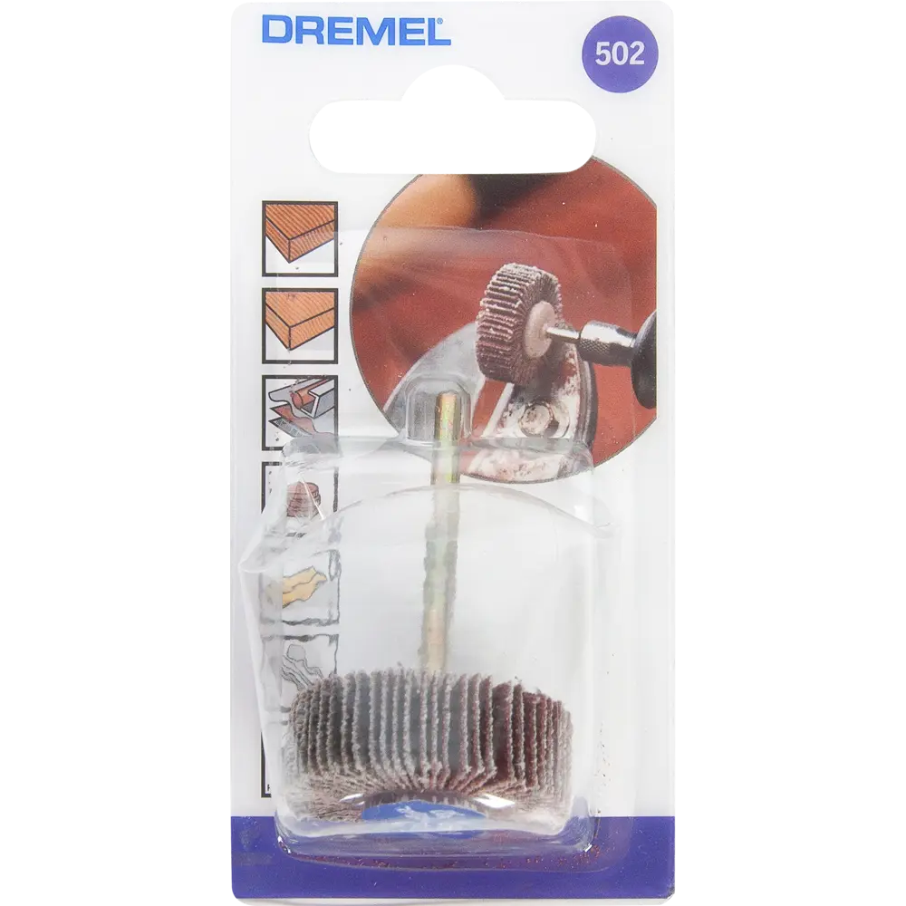 Насадка наждачная створчатая Dremel, 28.6 мм 13753327 STLM-2123570  - Вид №1