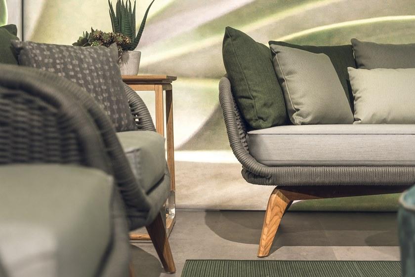 Atmosphera 2-местный садовый диван из акриловой ткани Ludo Lu.dv - Вид №5