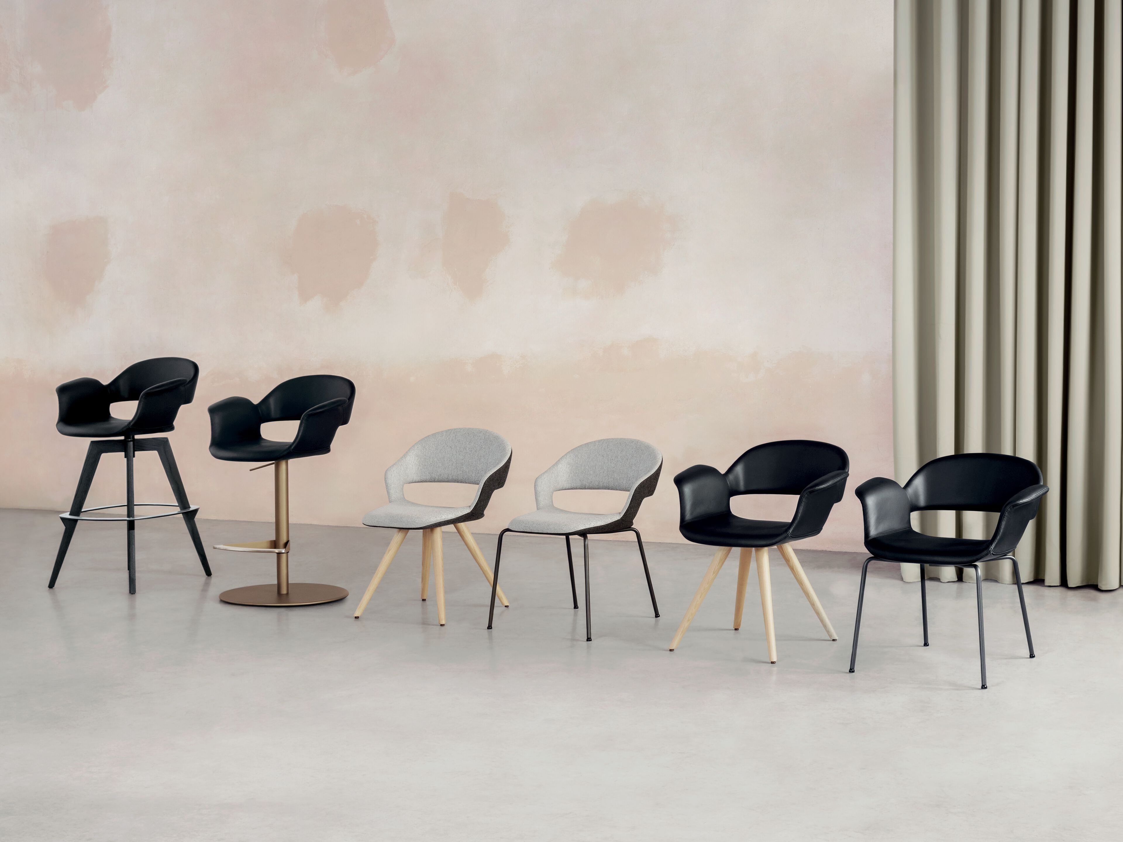 Деревянный мягкий стул Riccardo Rivoli Uno ARCH-00042619 - Вид №2