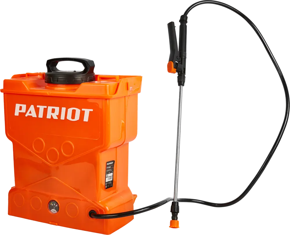 Аккумуляторный ранцевый опрыскиватель PATRIOT PT-112AC с удлиненным шлангом 85319781