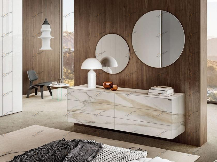 Lago Модульный стеклянный комод Materia sun-id-1467122