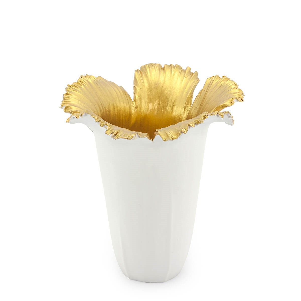 300169-18 ABHIKA ПОДСВЕЧНИК ANGEL WHITE/GOLD 