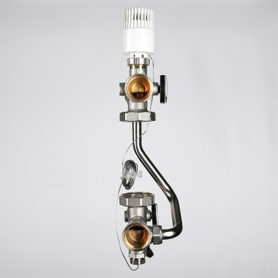 VT.TECHNOMIX.0.130 Насосно-смесительный узел для теплого пола VALTEC TECHNOMIX Valtec 200 мм, 130 мм  - Вид №15